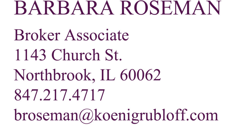 Barbara Roseman business card